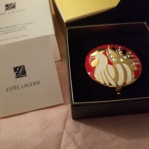 ESTEE LAUDER YEAR OF THE ROOSTER COMPACT 01 NIB